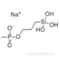 METHYLPHOSPHONATE DE 3- (TRIHYDROXYSILYL) PROPYLE, SEL DE MONOSODIUM CAS 84962-98-1